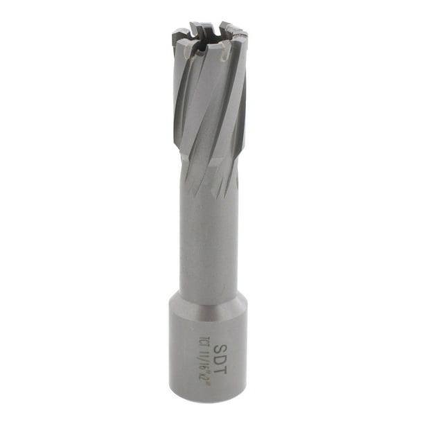 Steel Dragon Tools® 1-1/8" x 2" Carbide Tip Annular Cutter 3/4" Weldon
